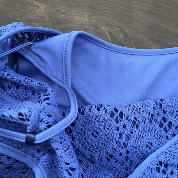 SOLD NWT New with tags Lilly Pulitzer Topanga shift dress in breakers lace blue - Picture 9 of 11